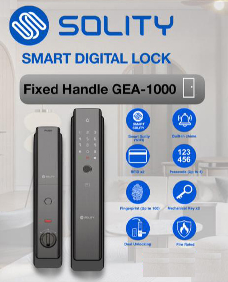 SOLITY SMART DIGITAL LOCK GEA-1000